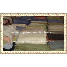 weifang 100% cotton dyed fabric stock for bedsheet or curtain